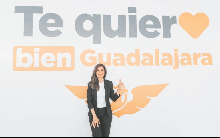 Verónica Delgadillo busca que se apliquen diferentes estrategias de seguridad en cada zona de la ciudad para proteger de mejor manera a los tapatíos. ESPECIAL