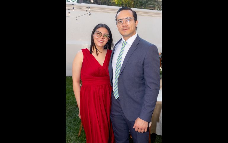 Ireri Castro y Gonzalo Monjaraz. GENTE BIEN JALISCO/ Jorge Soltero