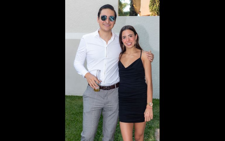 Rodrigo Perezlete y Paula López. GENTE BIEN JALISCO/ Jorge Soltero