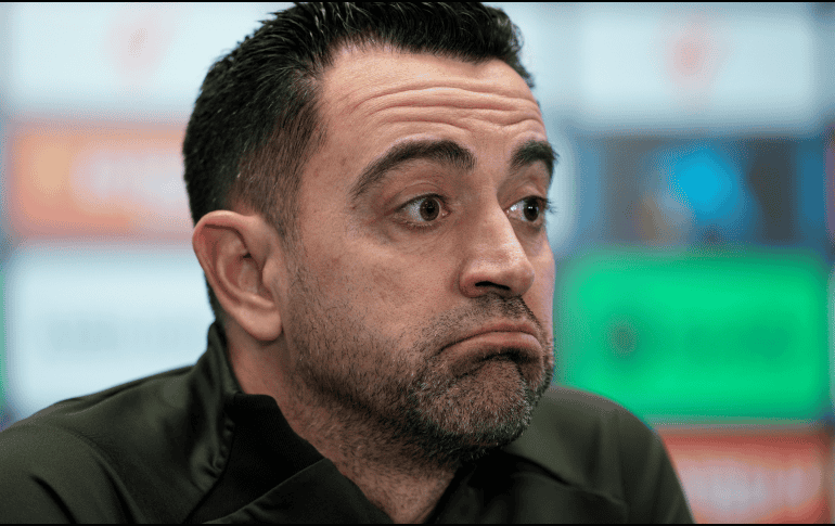 Xavi Hernández, entrenador del Barcelona. EFE / ARCHIVO