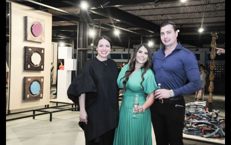 Gaby Martínez, Venus Keptner y George Keptner. GENTE BIEN JALISCO/ Marifer Rached
