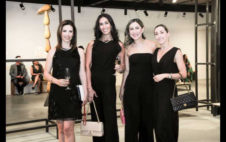Michelle Leaño, Madonna Franco, Gaby Gómez y Andrea Castro. GENTE BIEN JALISCO/ Marifer Rached
