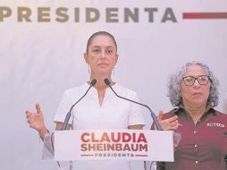 Según su equipo de campaña, la candidata morenista apostará por más inversiones en el área de las energías renovables. EFE