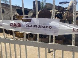 La dependencia determinó realizar dicha clausura, considerando el posible riesgo de un desequilibrio ecológico, daño o deterioro grave a los recursos naturales. ESPECIAL / PROEPA