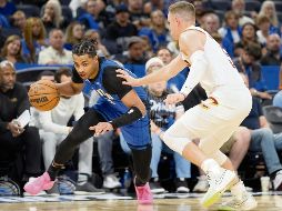 Paolo Banchero lideró al Magic al anotar 31 puntos para una victoria aplastante. AP/J. Raoux