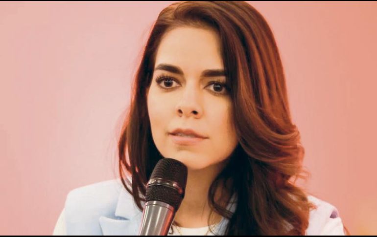 La diputada federal con licencia, durante su diálogo con empresarios de la CMIC. ESPECIAL