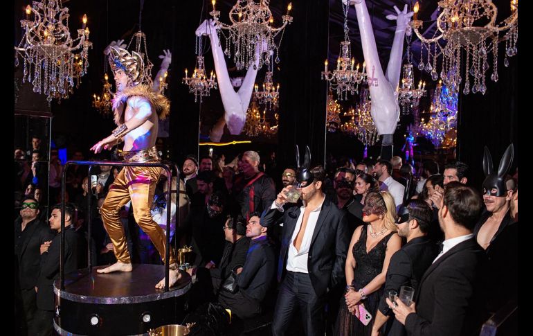 Gran ambiente en el cumpleaños de Henry León. CORTESÍA