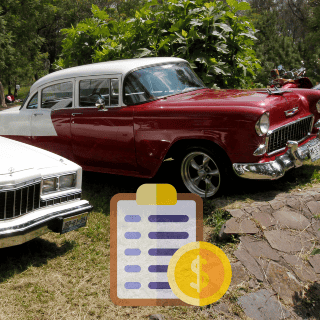 ¿Cómo conseguir un seguro para un automóvil antiguo?