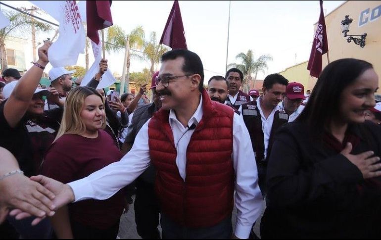 En su mensaje, convocó a la unidad de la militancia morenista para defender lo que se logró en 2018. ESPECIAL