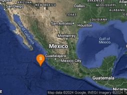 Se registró un sismo a las 05:38 horas a 300 kilómetros al suroeste de Puerto Vallarta. X / @SismologicoMX