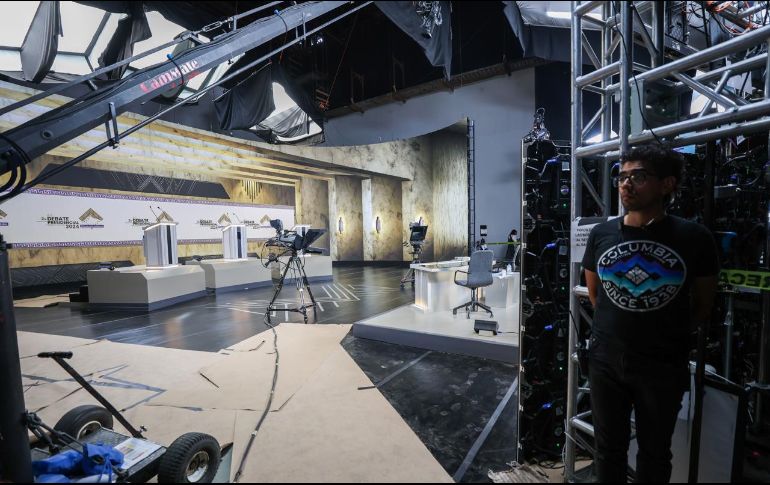 El Segundo Debate Presidencial está programado para el domingo 28 de abril a las 20:00 horas. SUN/ D. Simón Sánchez.