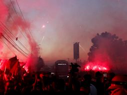 La Policía escoltó a los euipos para evitar agresiones. El operativo reportó saldo blanco. IMAGO7