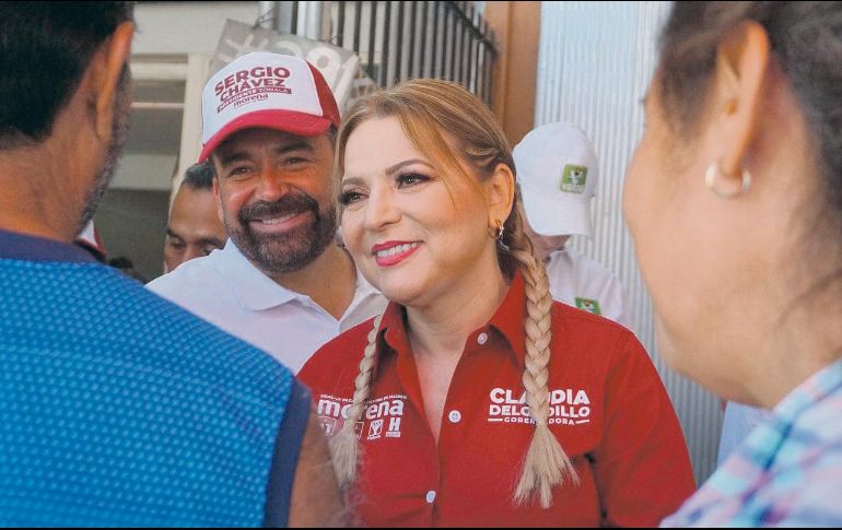 La aspirante de Morena prometió abastecer con agua potable el municipio de Acatic. ESPECIAL