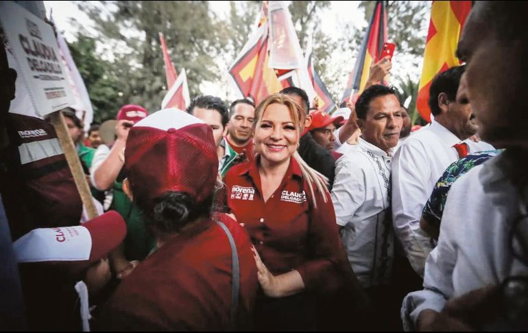 Claudia Delgadillo ha prometido que su gobierno invertirá en la infraestructura subterránea. ESPECIAL