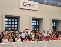 Salvador Cosío Gaona, presidente de la asociación Confío en México, explicó que se prevé que esta marcha se replique en diversas ciudades del país. EL INFORMADOR / J. VELAZCO