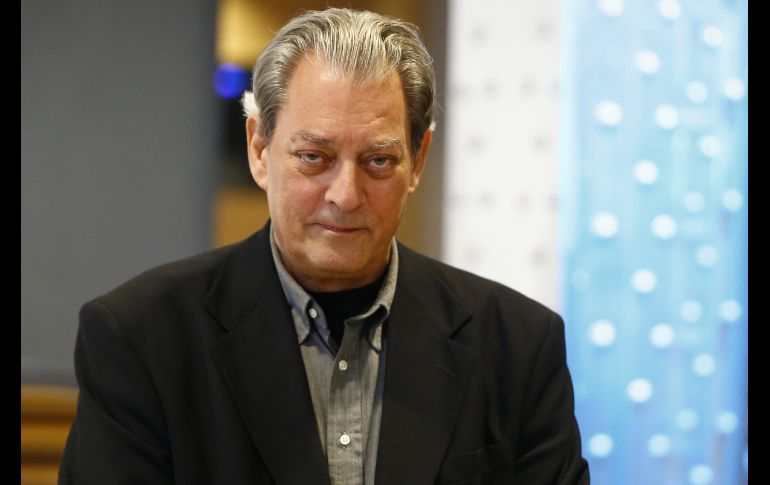 GRA061. MADRID, 04/09/2017.- Fotografía de archivo del escritor estadounidense Paul Auster posando durante la presentación de su novela 