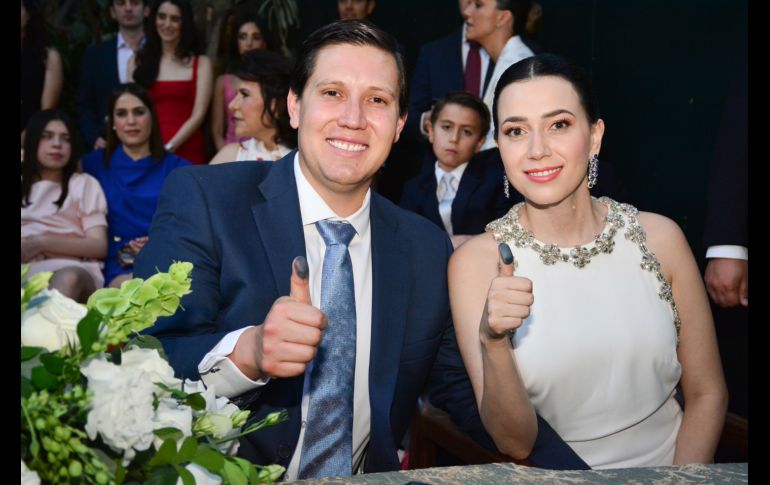 Germán Villaseñor y Marifer Michel. GENTE BIEN JALISCO/ Marifer Rached