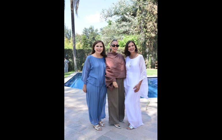 Lourdes Yhip, Fer Gil y Laura del Río. GENTE BIEN JALISCO/ Marifer Rached