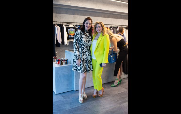 Grace León y Elvia Zazueta. GENTE BIEN JALISCO/ Servando Gómez