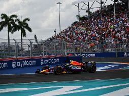 El GP de Miami, el sexto de 2024, se disputará entre los días 3 y 5 de mayo en el Autódromo Internacional de Miami. AFP / ARCHIVO