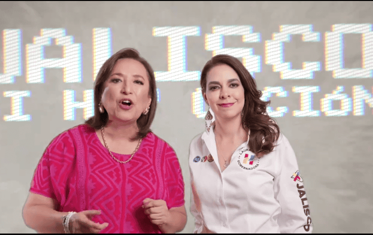 Xóchitl Gálvez y Laura Haro. ESPECIAL