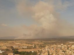 Semadet llamó a la población a tomar precauciones como la protección de grupos sensibles por el humo. ESPECIAL