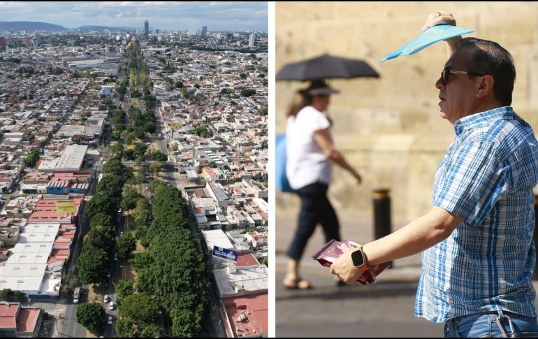Viene más calor a Guadalajara; prepárate. EL INFORMADOR / ARCHIVO