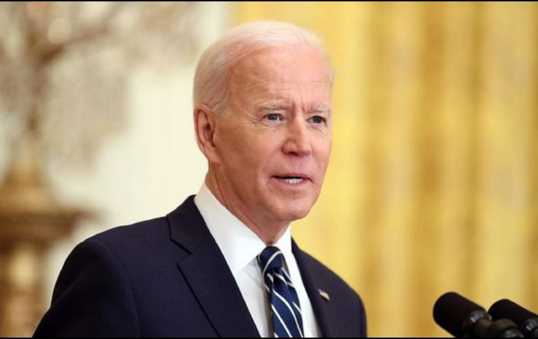 Biden rompió días de silencio sobre las protestas, mientras los republicanos tratan de usar el tema en contra de los demócratas en este año electoral. EFE /ARCHIVO