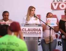 La candidata de la  Coalición Sigamos Haciendo Historia  a la gobernatura de Jalisco se reunió con algunos grupos y colectivos de búsqueda de desaparecidos. ESPECIAL