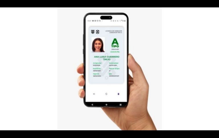 Tu licencia de conducir está a un clic desde tu celular y en cualquier lugar. CORTESÍA / Gobierno de la Ciudad de México