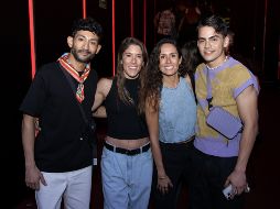 Choco Herrera, Denise Draque, Samara Jazo y Miguel Rochín. GENTE BIEN JALISCO/ Christian Pérez