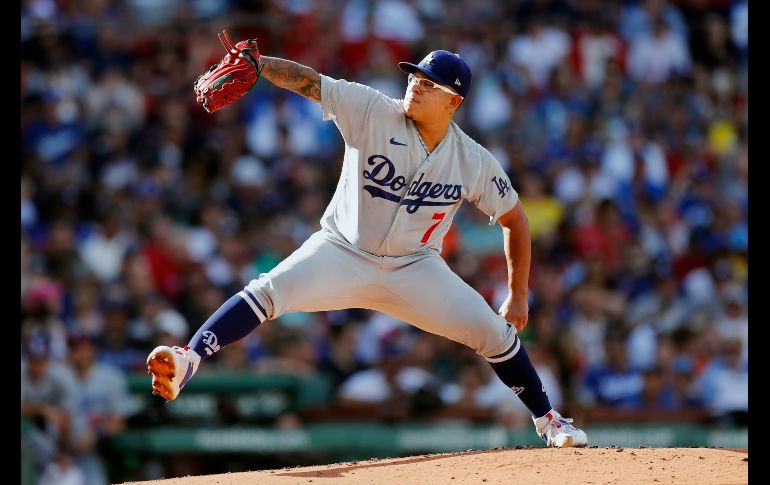 MLB puso a Urías en licencia administrativa de forma indefinida, después de que fue arrestado afuera del Estadio BMO en Los Ángeles tras asistir a un partido de la MLS el 3 de septiembre. AP / ARCHIVO