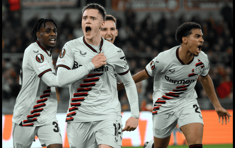 El jóven astro alemán Florian Wirtz marcó el primer gol del cotejo al minuto 28. EFE/E. Ferrari