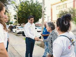 Santos Rizo reafirmó su compromiso de trabajar en colaboración con los ciudadanos para construir un municipio más seguro. ESPECIAL