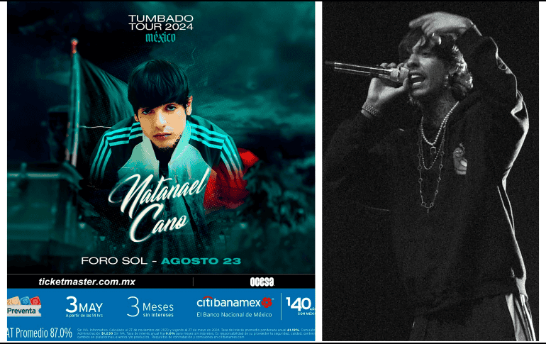 Esto es lo que sabemos acerca del próximo concierto de Natanael Cano en el Foro Sol. ESPECIAL / X: @NatanaelCan0
