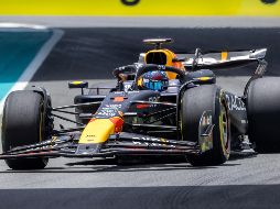 Será este sábado a las 10:30 horas, cuando se corra el Sprint en el Circuito Internacional de Miami, con el estadio de los Dolphins como gran marco espectacular.  EFE / C. Herrera