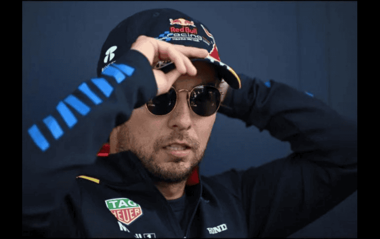 Checo aclaró que no fue la mejor de las calificaciones, sobre todo porque a pesar de que arrancará en el tercer puesto en la parrilla de salida del Sprint. AFP / ARCHIVO