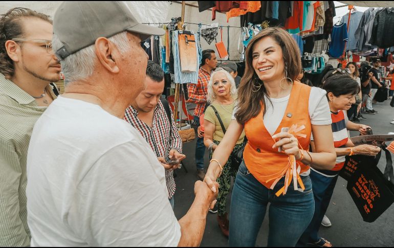 La candidata escuchó las inquietudes de la Asociación de Empresarios. ESPECIAL