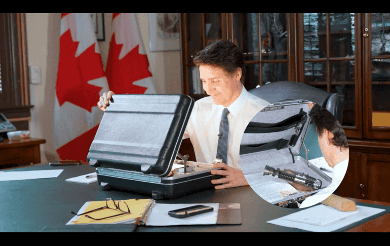 La fuerza está con el Primer Ministro de Canadá, ¡y así lo dejó ver como fan de Star Wars! X -TWITTER-/ JustinTrudeau