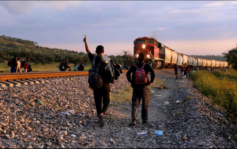 La preocupación entre los migrantes prevalece ante lo inhóspito y alejado del lugar. SUN / ARCHIVO