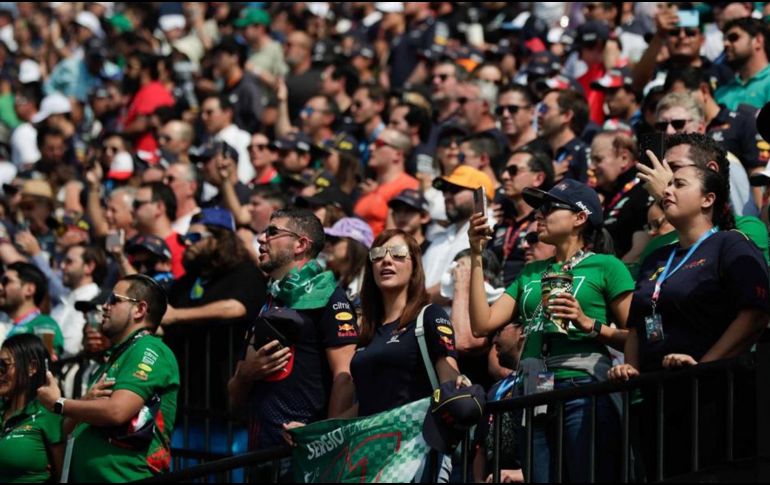 La F1 dice estar satisfecha por el respaldo mexicano a la categoría reina del automovilismo. SUN/Archivo