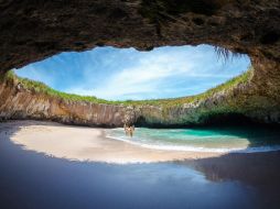 Dentro de las Islas Marietas se encuentra una de las playas más escondidas de México. ESPECIAL/ Islas Marietas