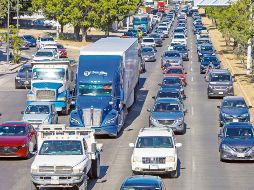 Avenida López Mateos es desde hace años un dolor de cabeza para los habitantes de la Zona Metropolitana de Guadalajara. EL INFORMADOR/ A. Navarro