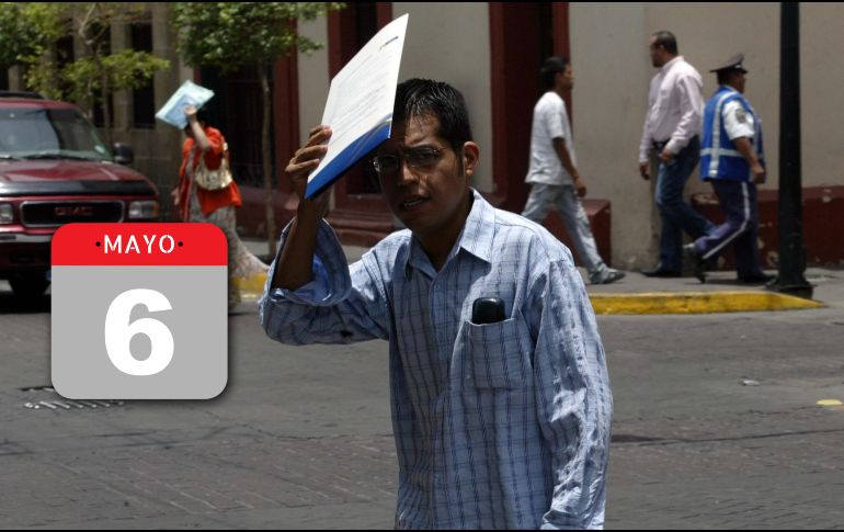 Además, en el pronóstico del clima para Guadalajara se contempla alto índice UV. EL INFORMADOR / ARCHIVO