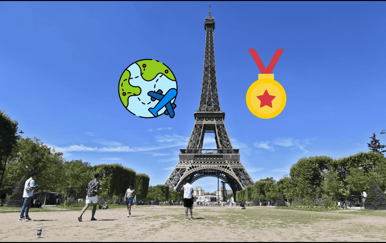 Un 86.7% de los visitantes durante París 2024 serán franceses, y los alrededor de 1.5 millones de extranjeros, una cifra similar a la que la región recibe en un verano normal. ESPECIAL, AFP / ARCHIVO