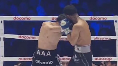 En redes sociales circulan videos del momento en que Naoya Inoue noquea al 