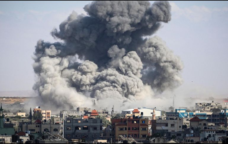 Hamás y el mediador Qatar han subrayado que una invasión de Rafah entorpecerá los planes de los mediadores internacionales para gestionar un cese al fuego. AFP