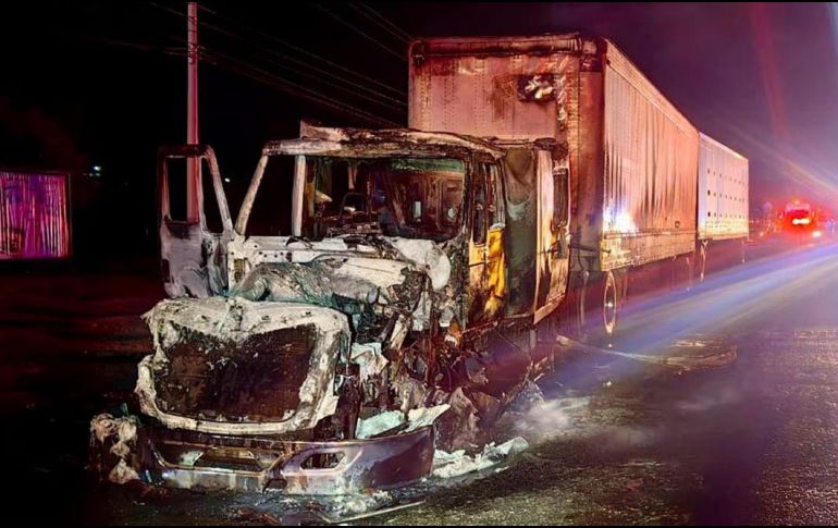 El funcionario estatal informó, que estas son parte de las reacciones de un grupo delictivo, tras recordar que desde el domingo pasado se realizaron operativos en el municipio de Fresnillo. ESPECIAL / SUN