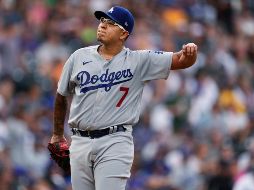 En 2022, Julio Urías lideró la Liga Nacional en efectividad con un promedio de 2.16. AP / ARCHIVO