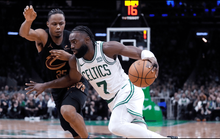Jaylen Brown fue el mejor anotador de Boston. AP/C. Krupa